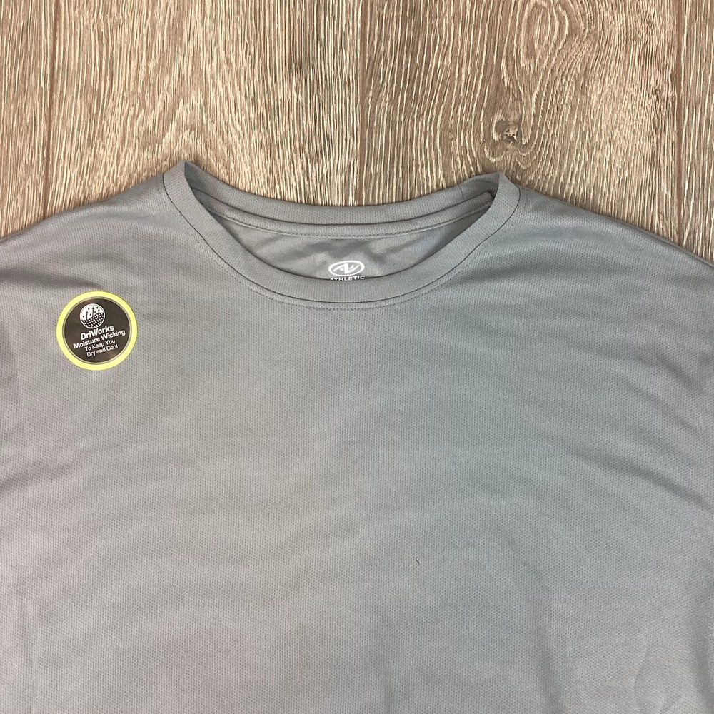 Athletic Dry Works Tshirt‎ Gray 2XL Athletic Active Workout NEW
